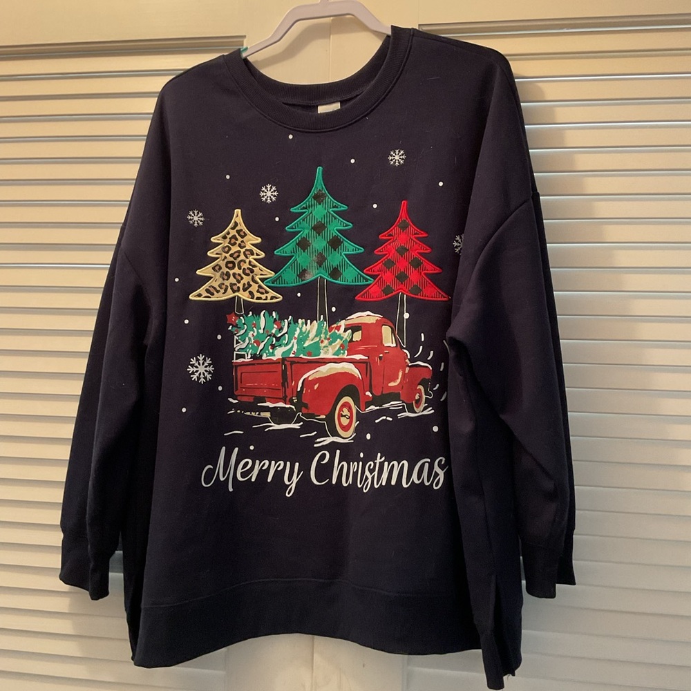 Sky Navy Blue Sweatshirt
